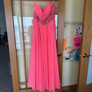 Coral Prom Dress